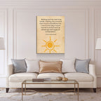 Waking Up This Morning I Smile Canvas Wall Art | Thich Nhat Hanh