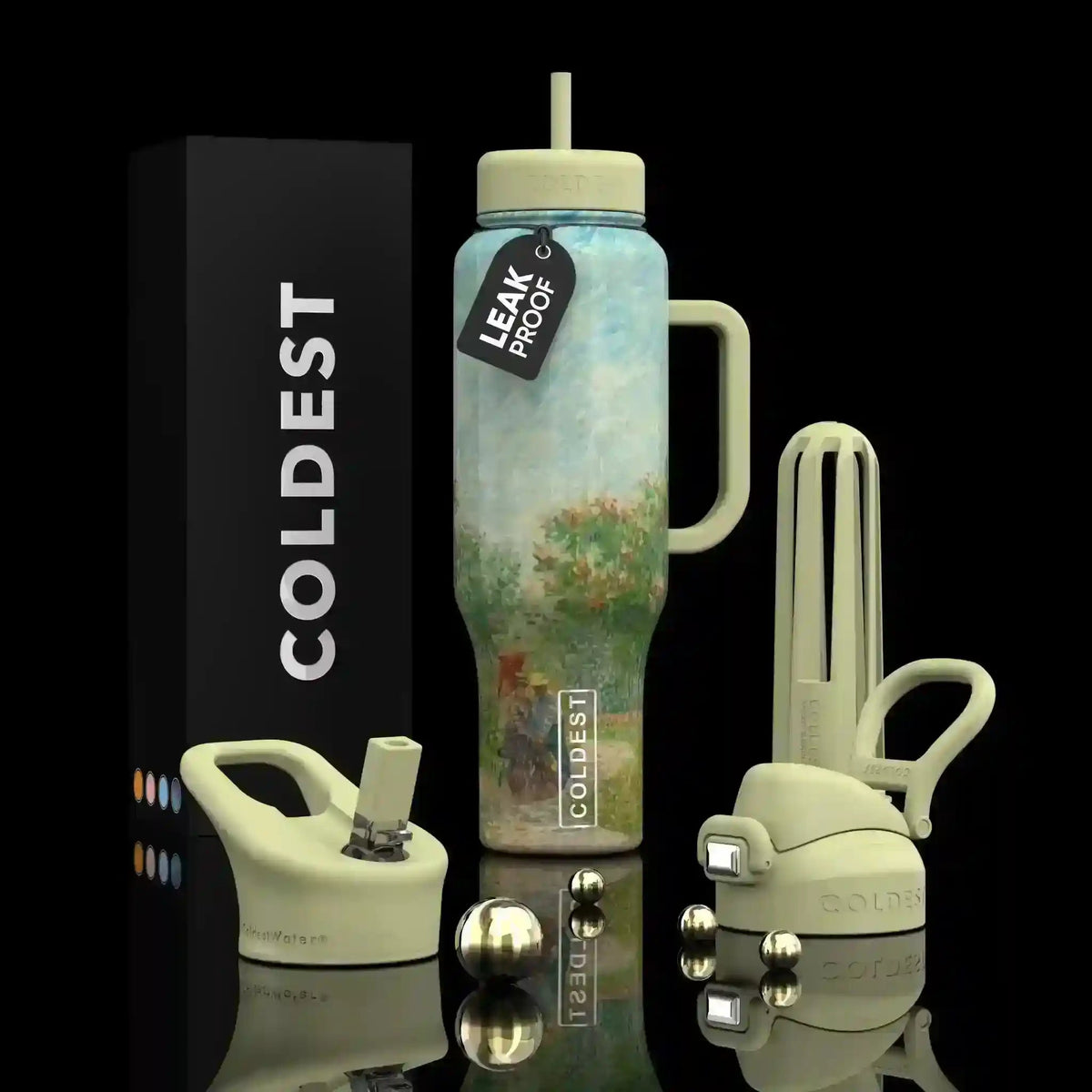COLDEST 46 oz Limitless Ultra v8 | Insulated Water Bottle