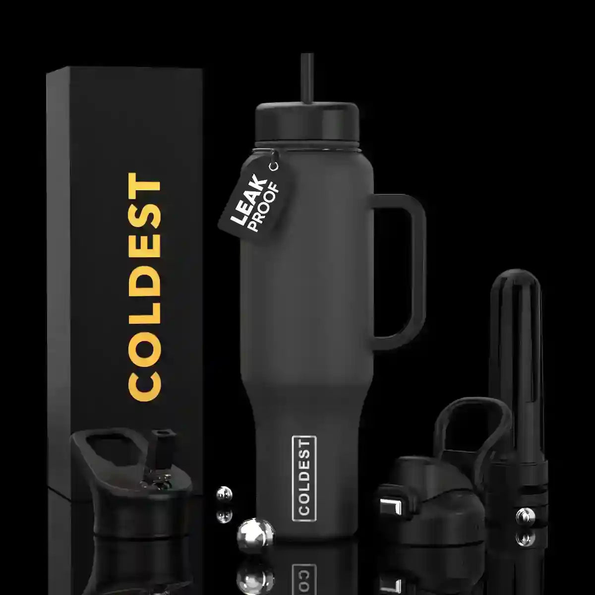 COLDEST 46 oz Limitless Ultra v8 | Insulated Water Bottle