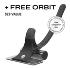  'Free Orbit' text and $40 value on a white background