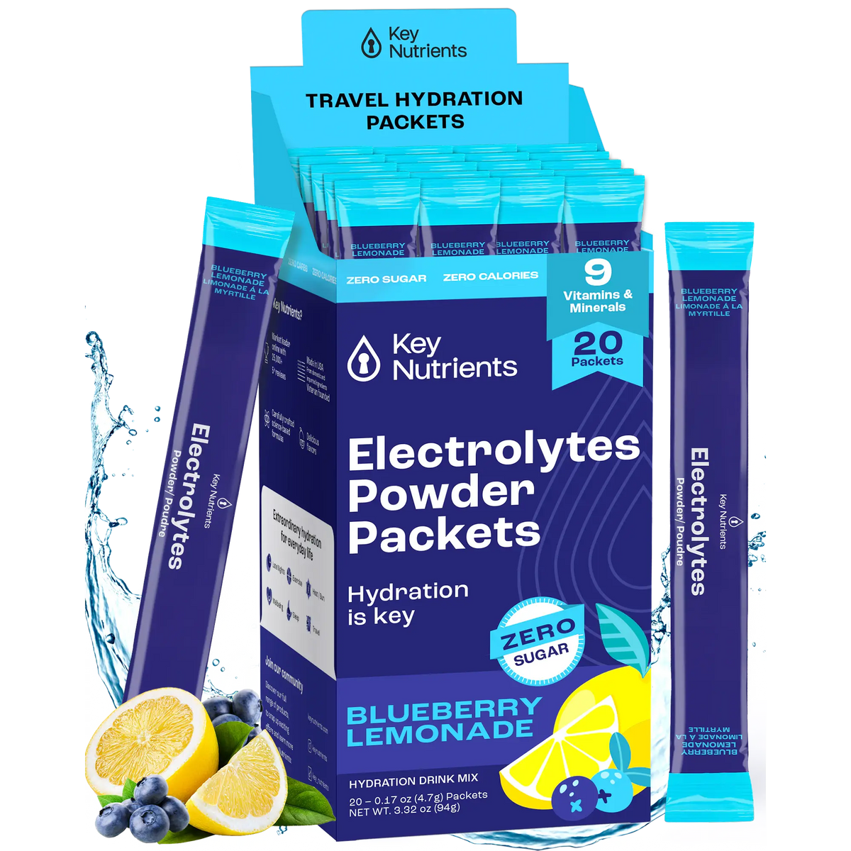 Sugar-Free Electrolyte Recovery Powder | Key Nutrients