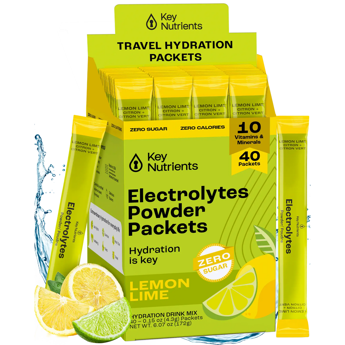 Sugar-Free Electrolyte Recovery Powder | Key Nutrients