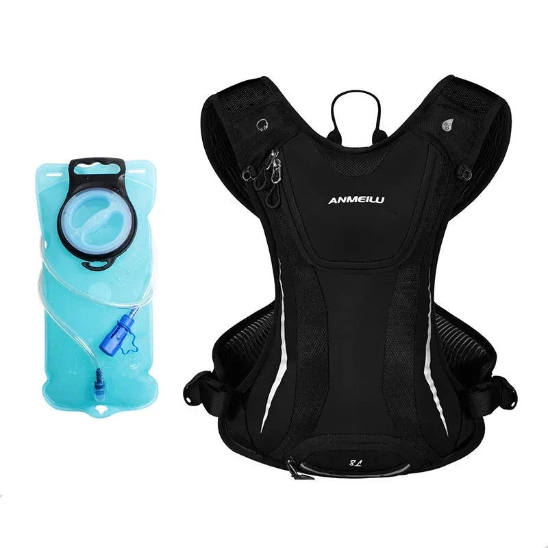 Lightweight Hydration Backpack | Outdoor Pack with Helmet Mesh