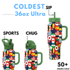 COLDEST 36 oz Limitless Ultra v8 | Insulated Water Bottle