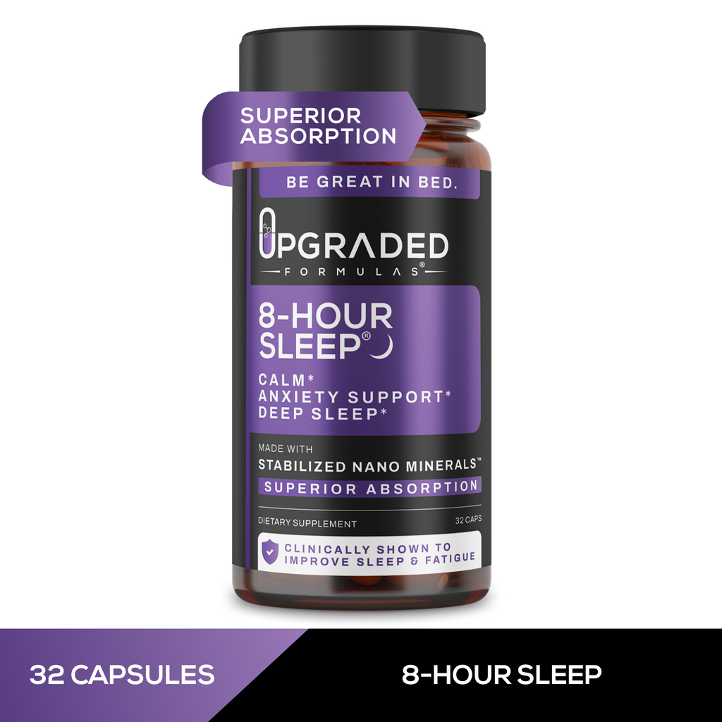 Upgraded 8-Hour Sleep | 32 Capsules | Upgraded Formulas