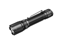 Black flashlight on a transparent background