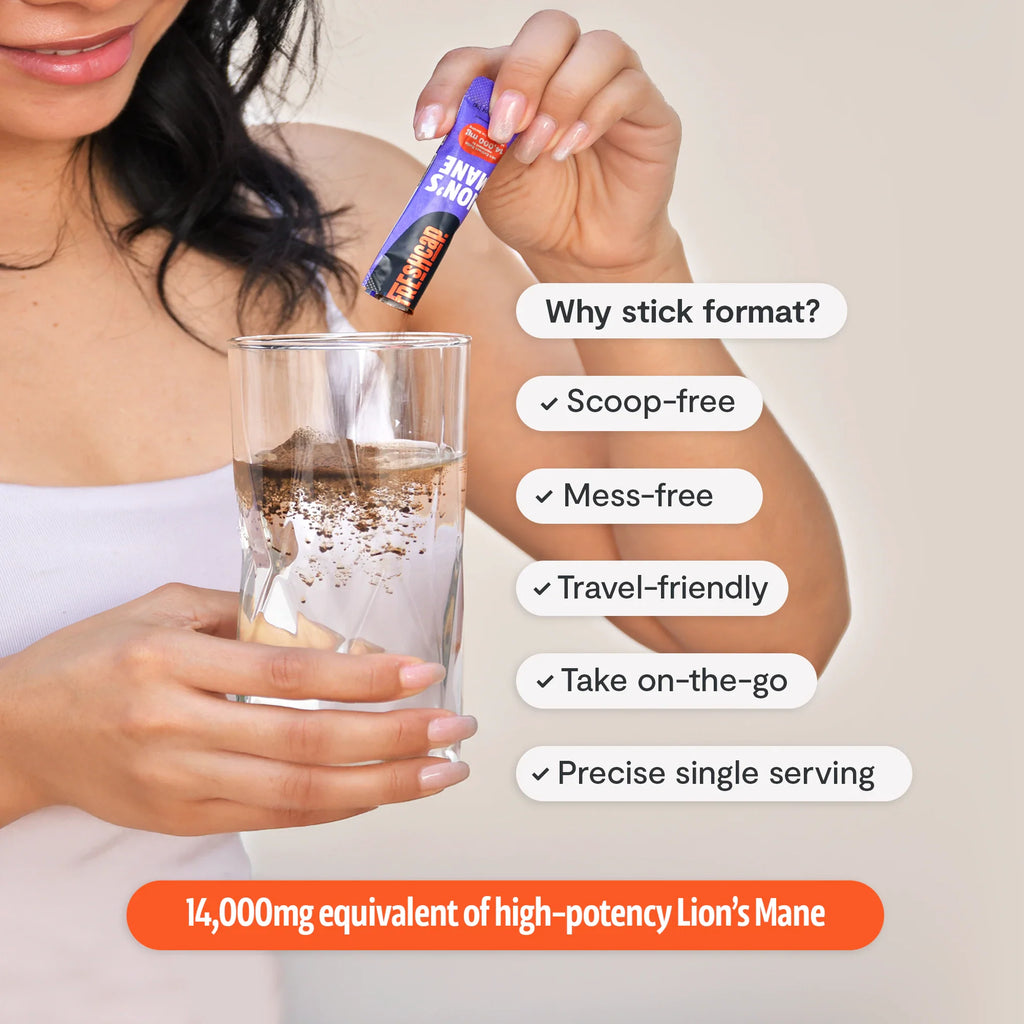 Organic Lion’s Mane Mushroom Powder | FreshCap