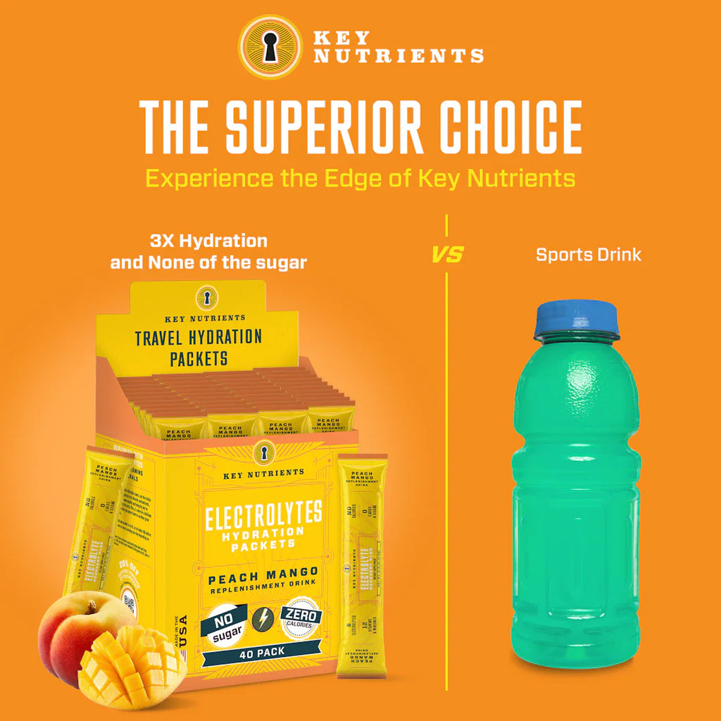 Sugar-Free Electrolyte Recovery Powder | Key Nutrients