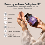 Organic Lion's Mane Capsules | Cognitive Support | FreshCap