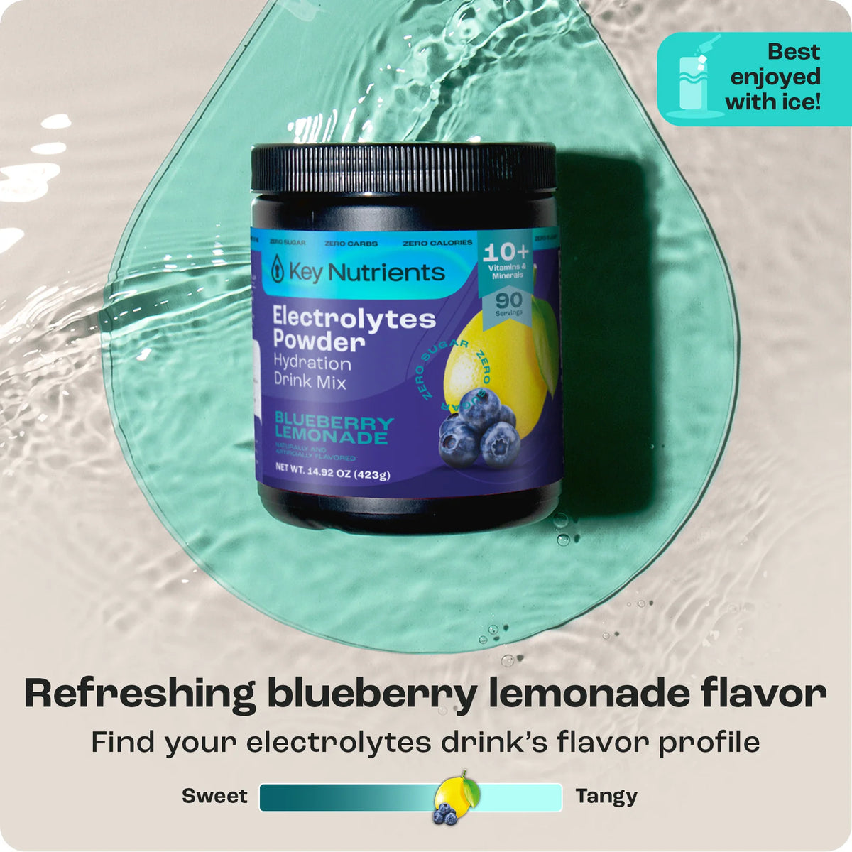 Sugar-Free Electrolyte Recovery Powder | Key Nutrients