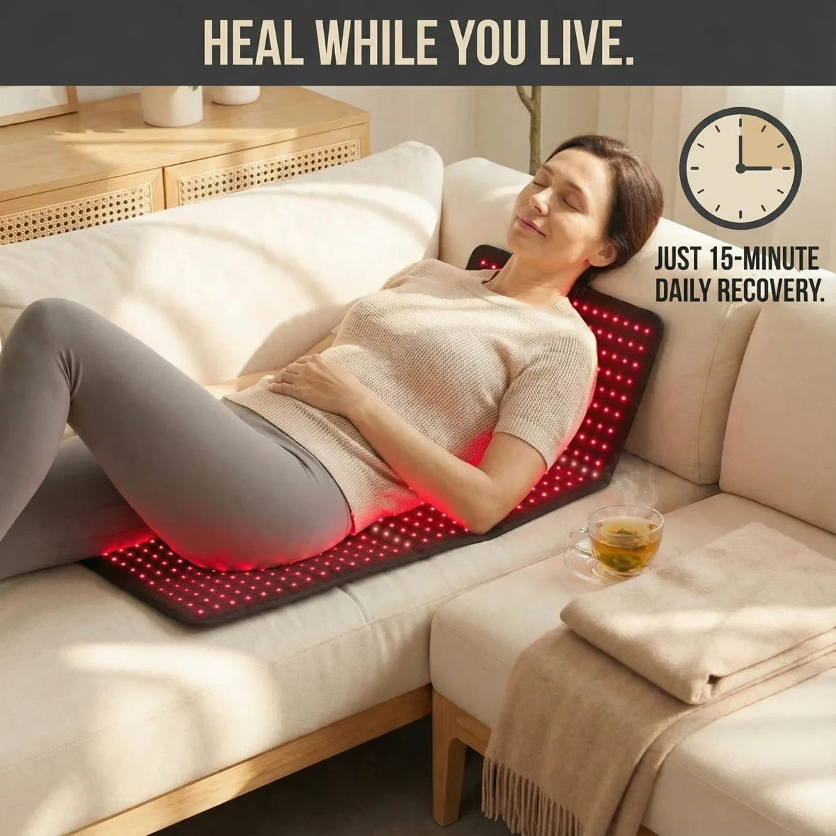 NiceBeam Full Body Red Light Therapy Ultra Pad