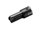 Black flashlight on a transparent background