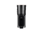 Black flashlight on a transparent background