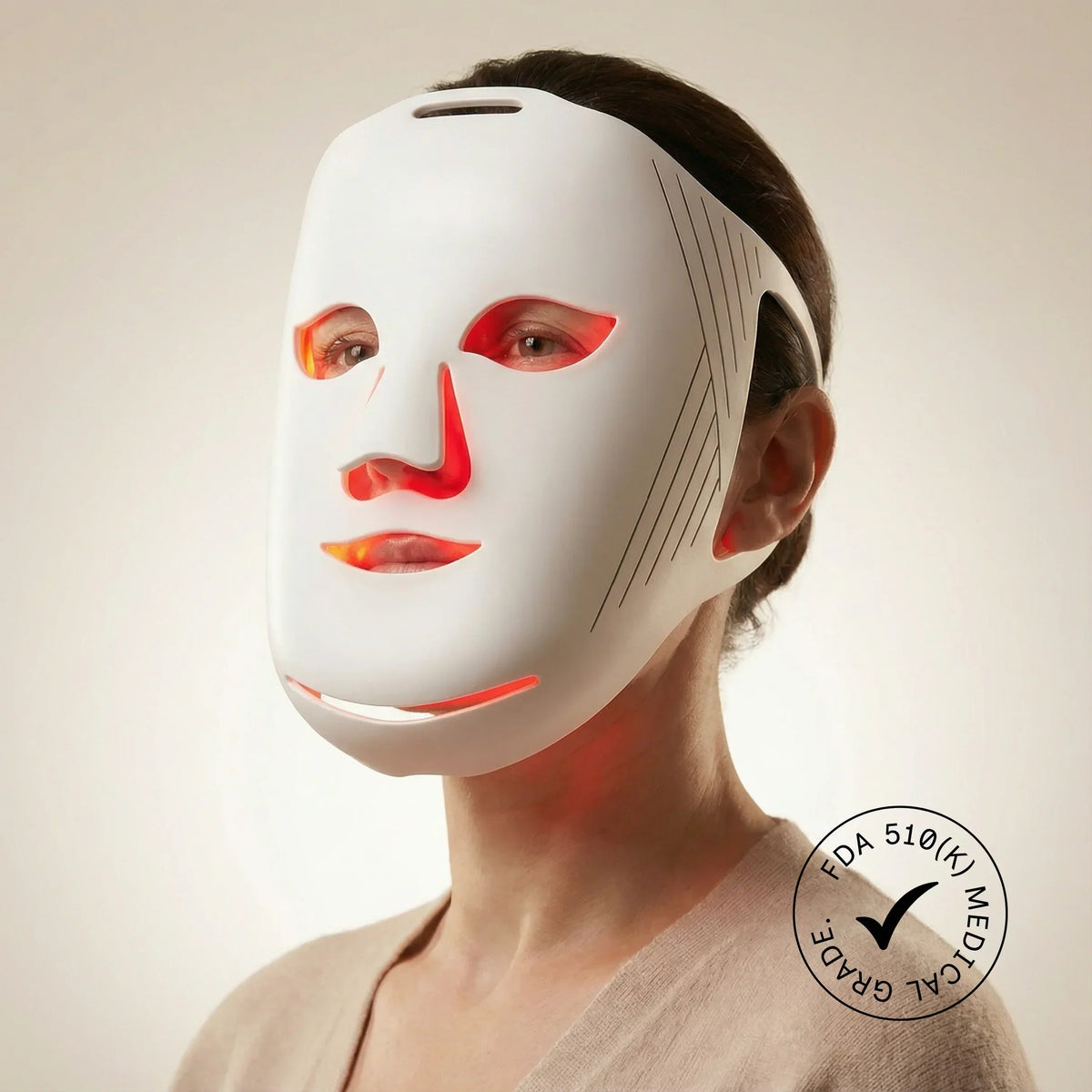 NiceBeam LED Red Light Therapy Face Mask | At-Home Skincare