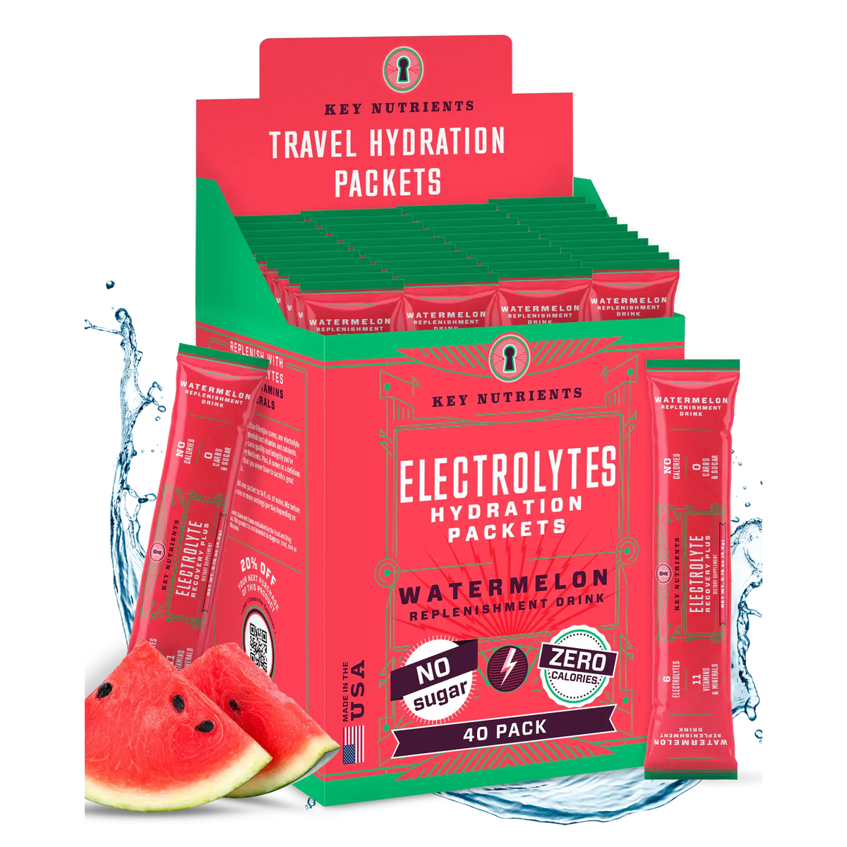 Sugar-Free Electrolyte Recovery Powder | Key Nutrients