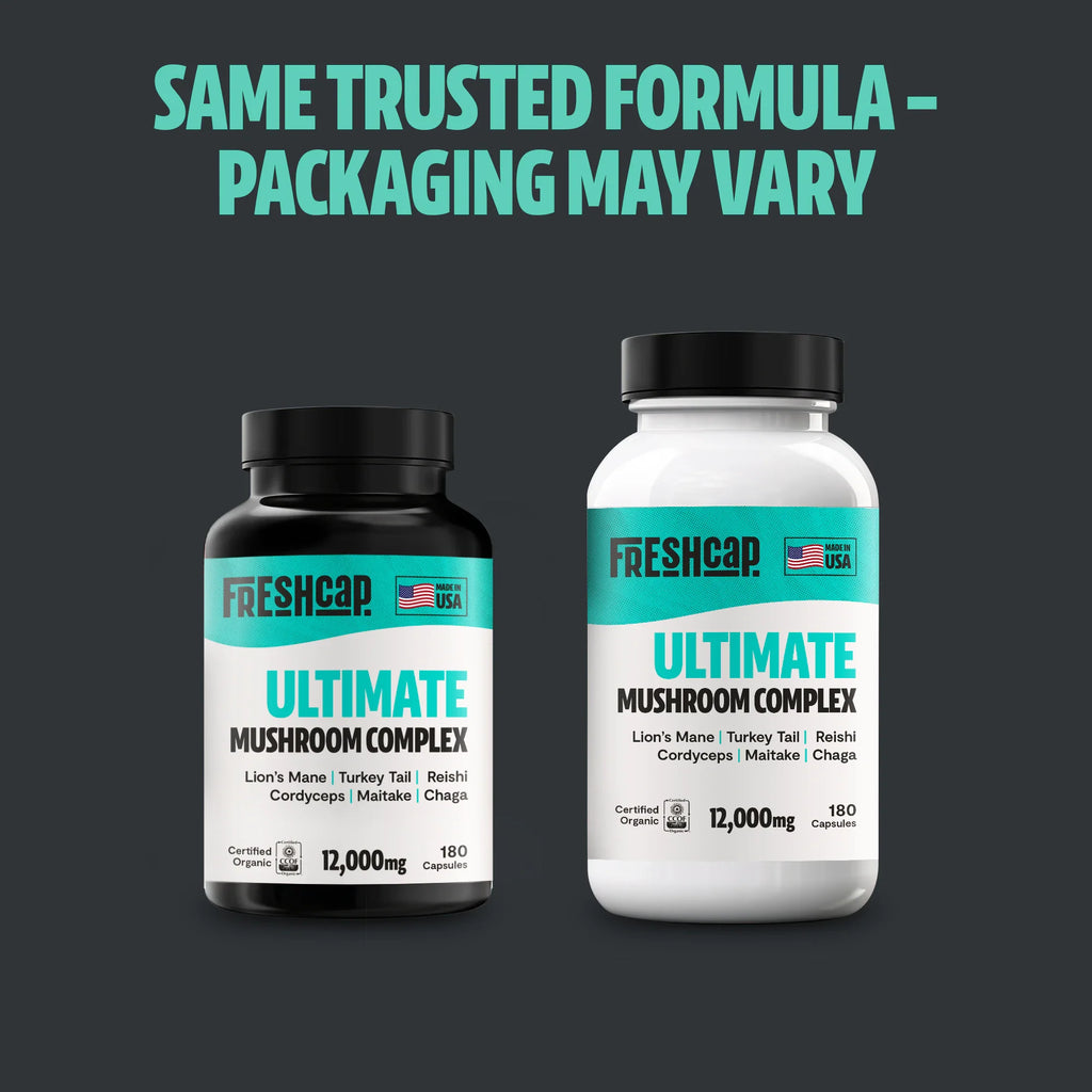 Organic Mushroom Complex Capsules | FreshCap Mushrooms